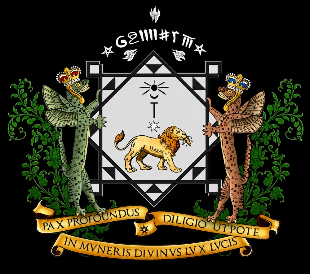 Magic Society of the White Flame — coat of arms